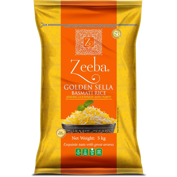 Zeeba Golden Sella Basmati 5 kg