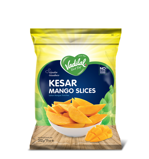 Vadilal Kesar Mango Slices 312 g