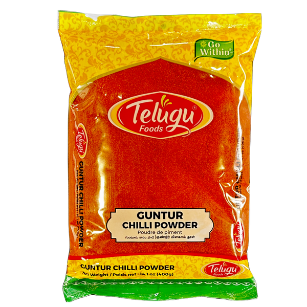 Telugu Foods Guntur Chilli Powder 400 g