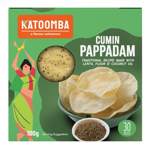Katoomba Cumin Papad 100 g