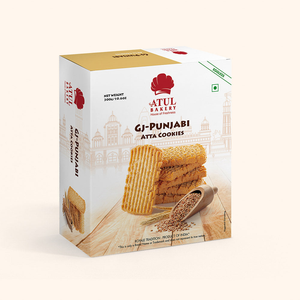 Punjabi Atta Biscuits 300 g