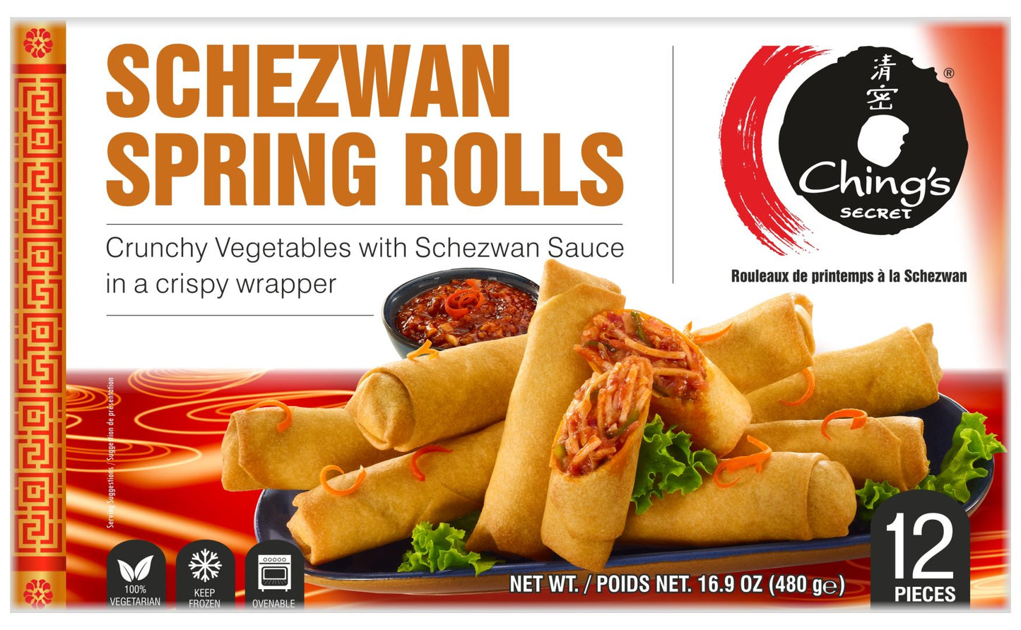 Ching'S Schezwan Spring Rolls 800 g