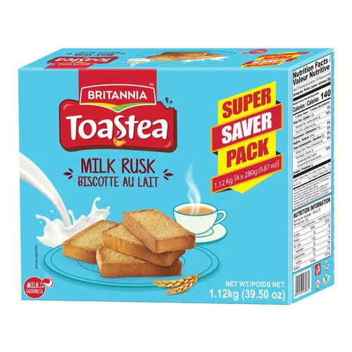 Britannia Milk Rusk Super Saver Pack 1.12 kg
