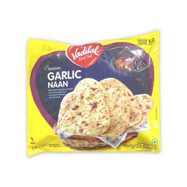Vadilal Bulk Garlic Naan 960 g