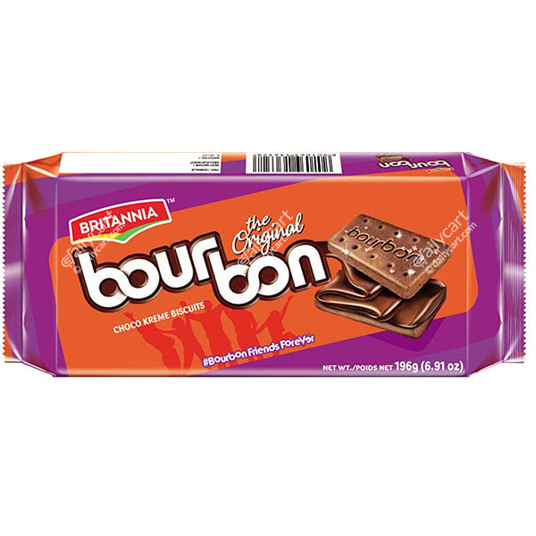 Britannia Bourbon Choco Kreme 196 g