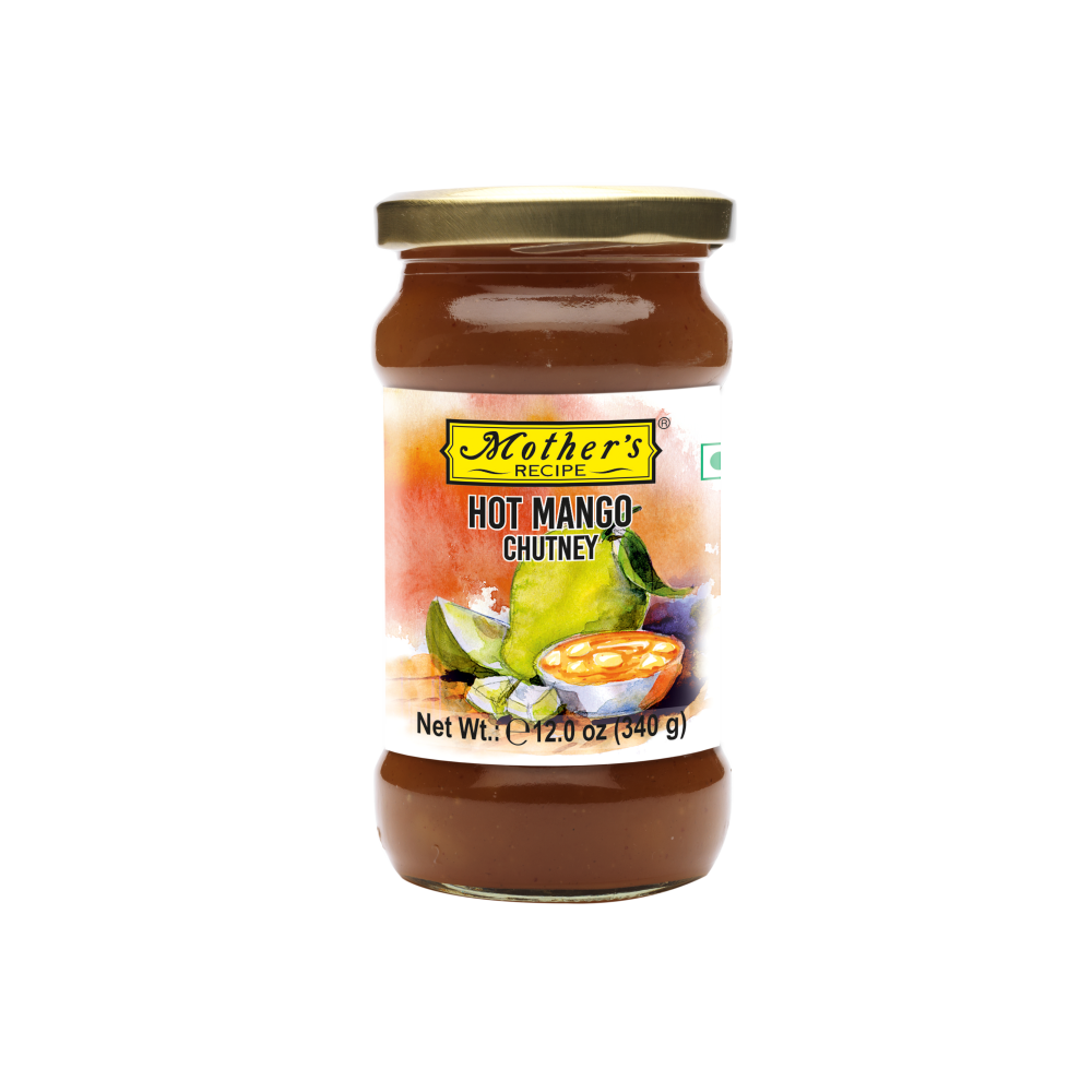 Mothers Recipe Hot Mango Chutney 340 g