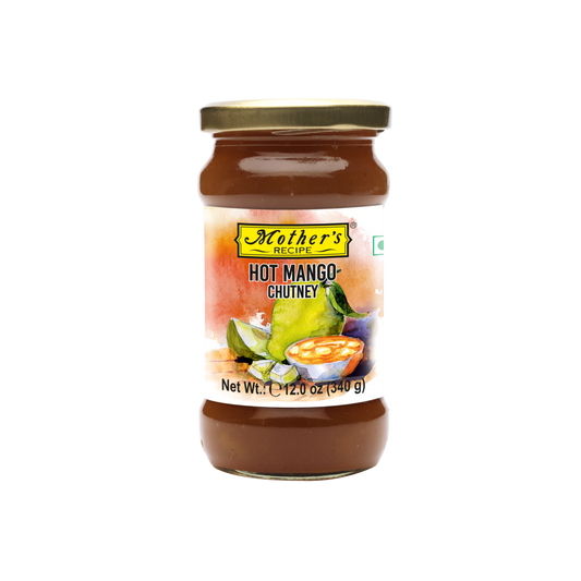Mothers Recipe Hot Mango Chutney 340 g