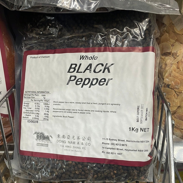 Selco Black Pepper Whole 1 kg