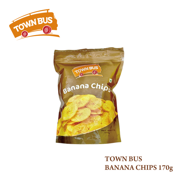 Town Bus Banana Chips 170 g