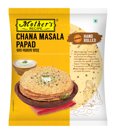 Mother Hand Roll Chana Masala Papad 200 g
