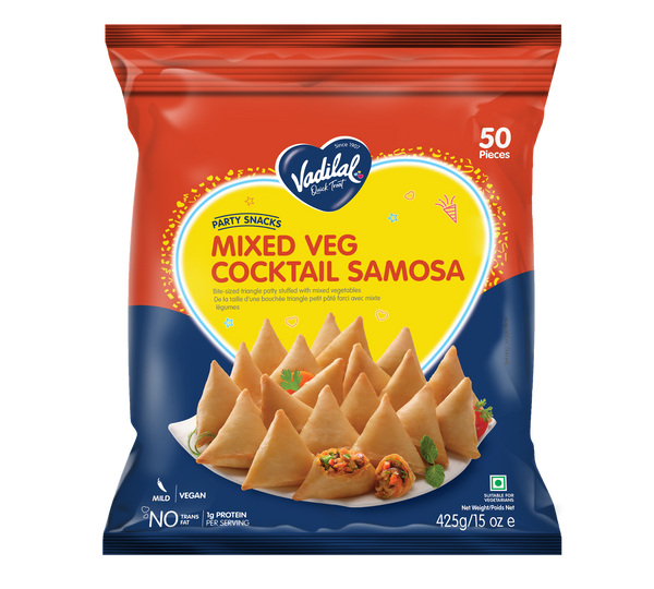 Vadilal Mixed Veg Cocktail Samosa 425 g