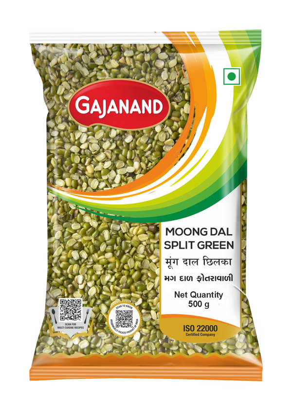 Gajanand Mung Dal Split Chilka 2 kg