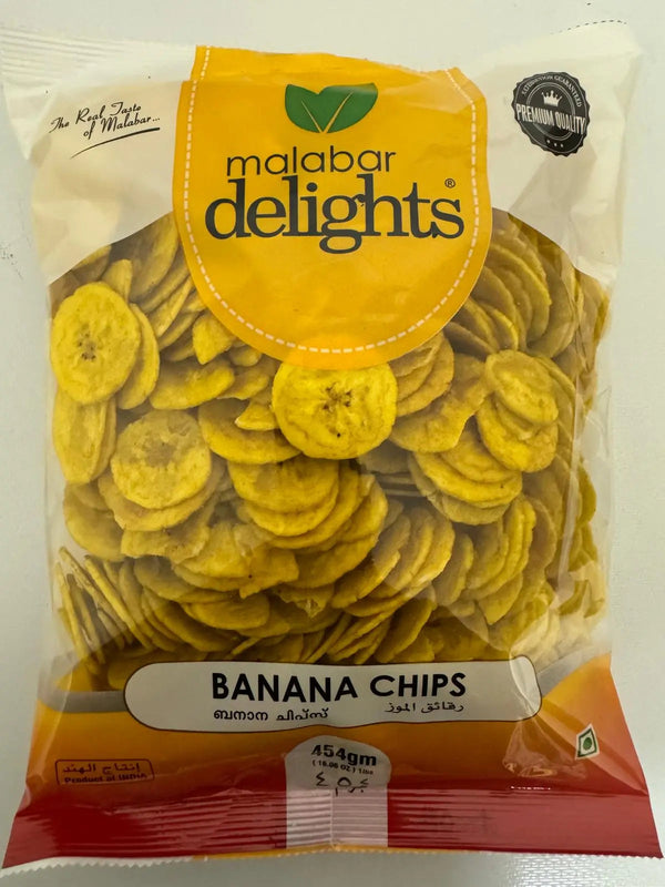 Malabar Delights Banana Chips 454 g