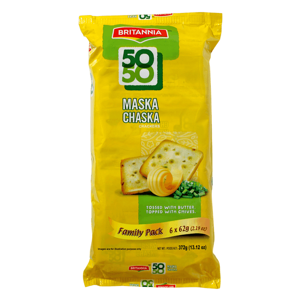 Britannia 50-50 Maska Chaska Family Pack 372 g