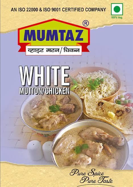 MUMTAZ WHITE MUTTON CHICKEN