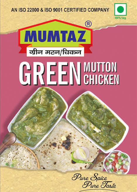 MUMTAZ GREEN MUTTON CHICKEN