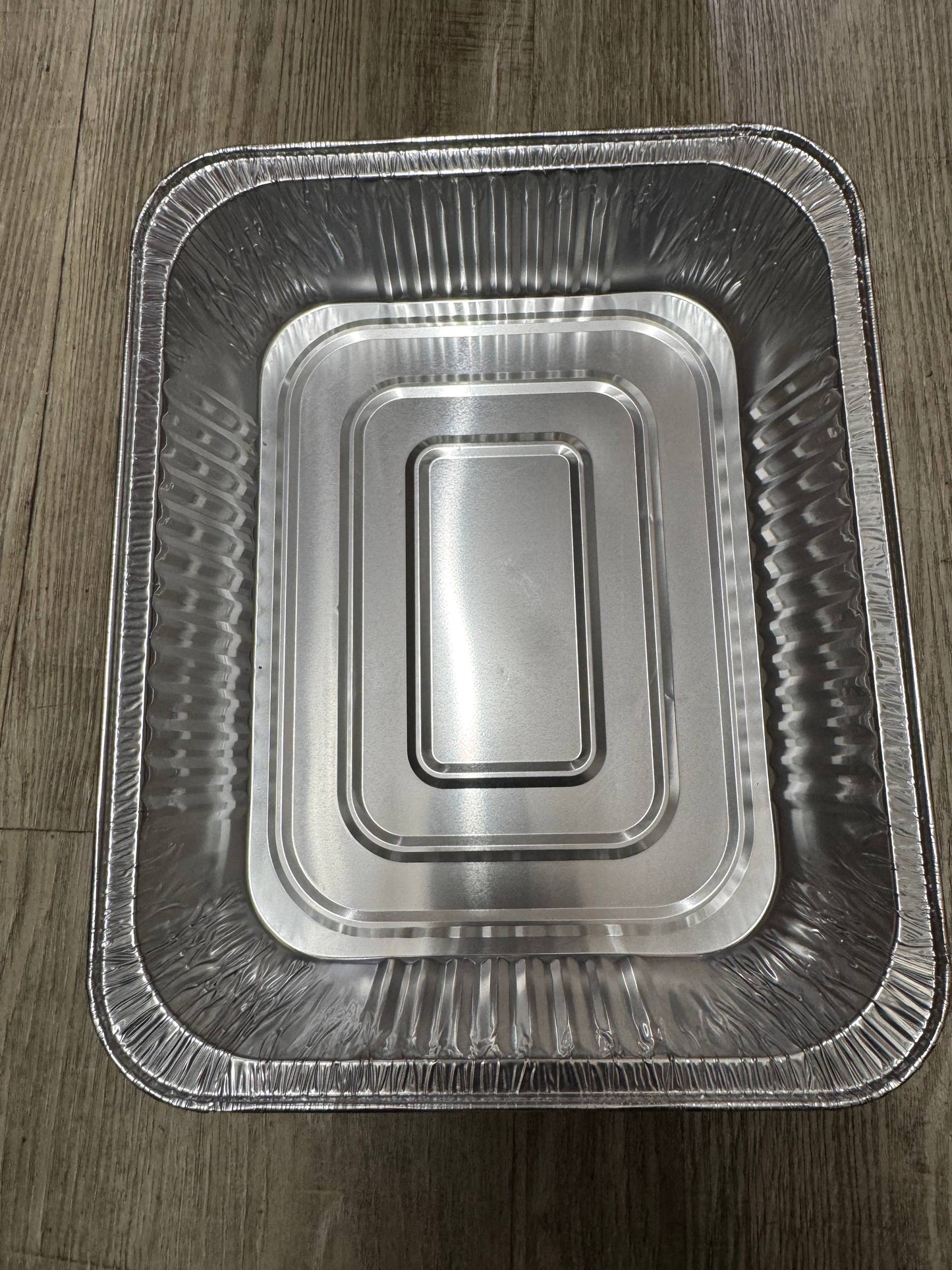 Large Rectangular Foil Container