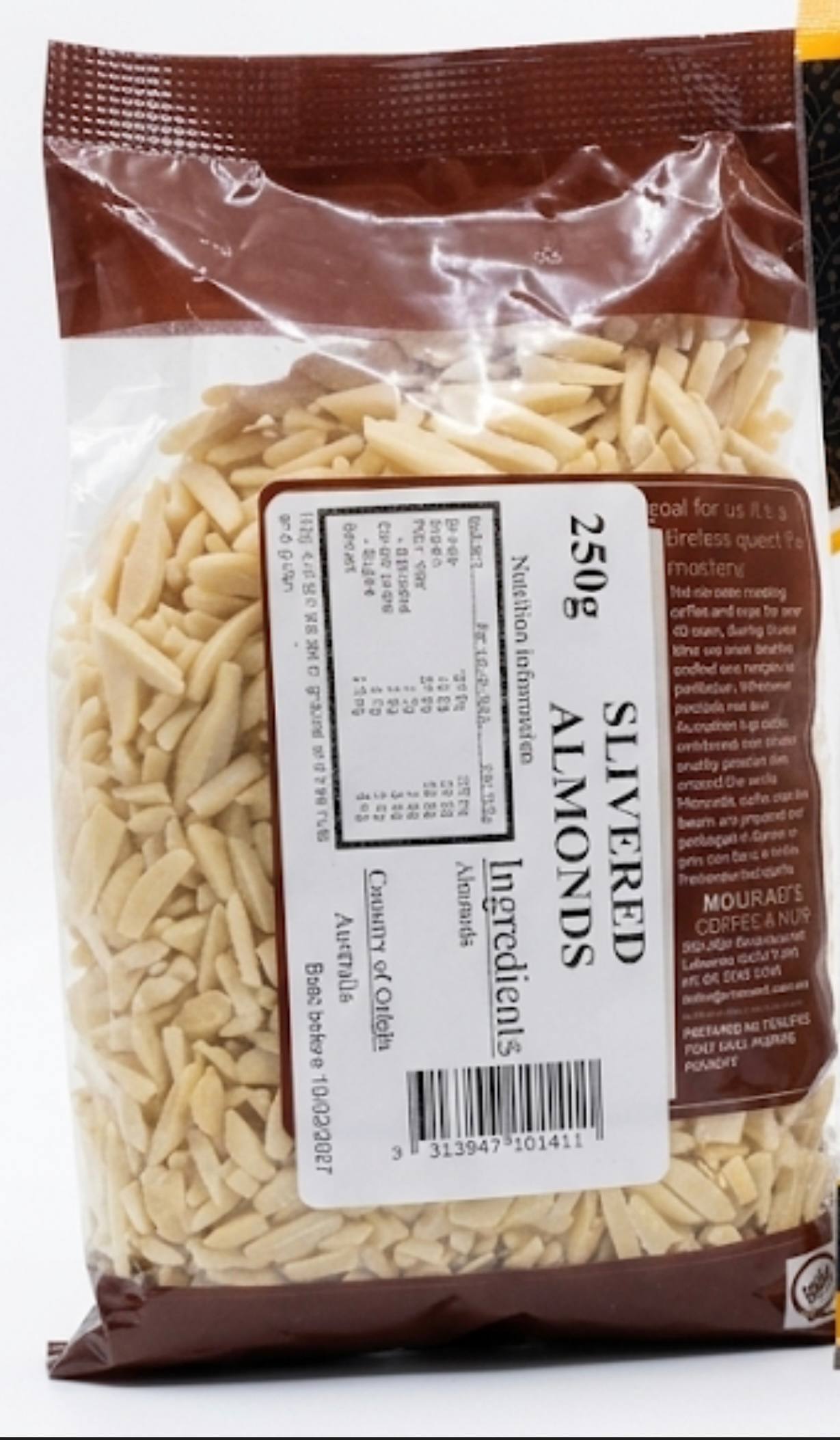 Slivered almonds 250g
