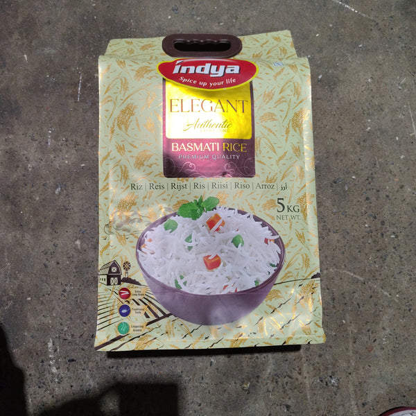 Indya Elegant Basmati Rice 5 Kg