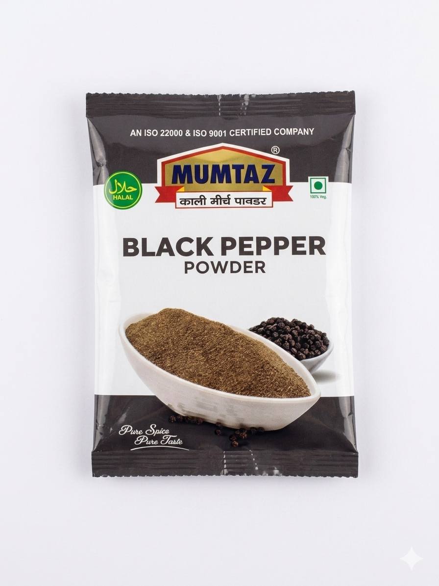 MUMTAZ BLACK PAPER  POWDER  10GM
