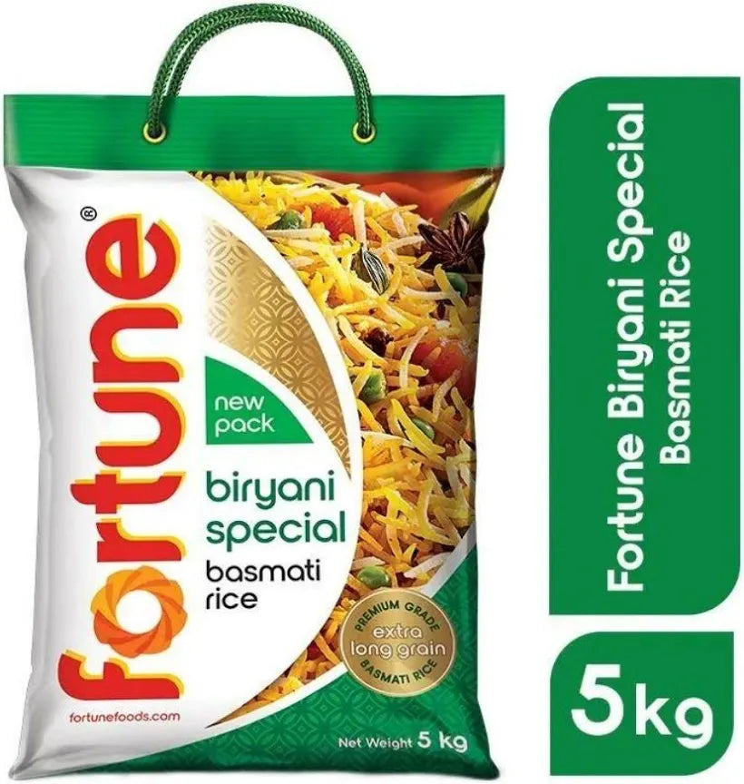 Fortune Biryani special Basmati rice 5 Kg