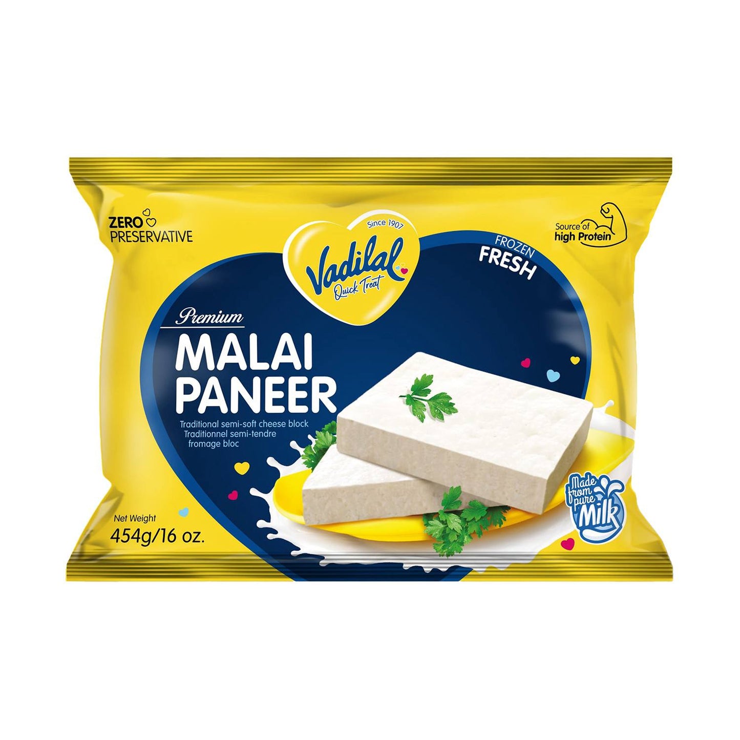 Vadilal Malai Panir 454G