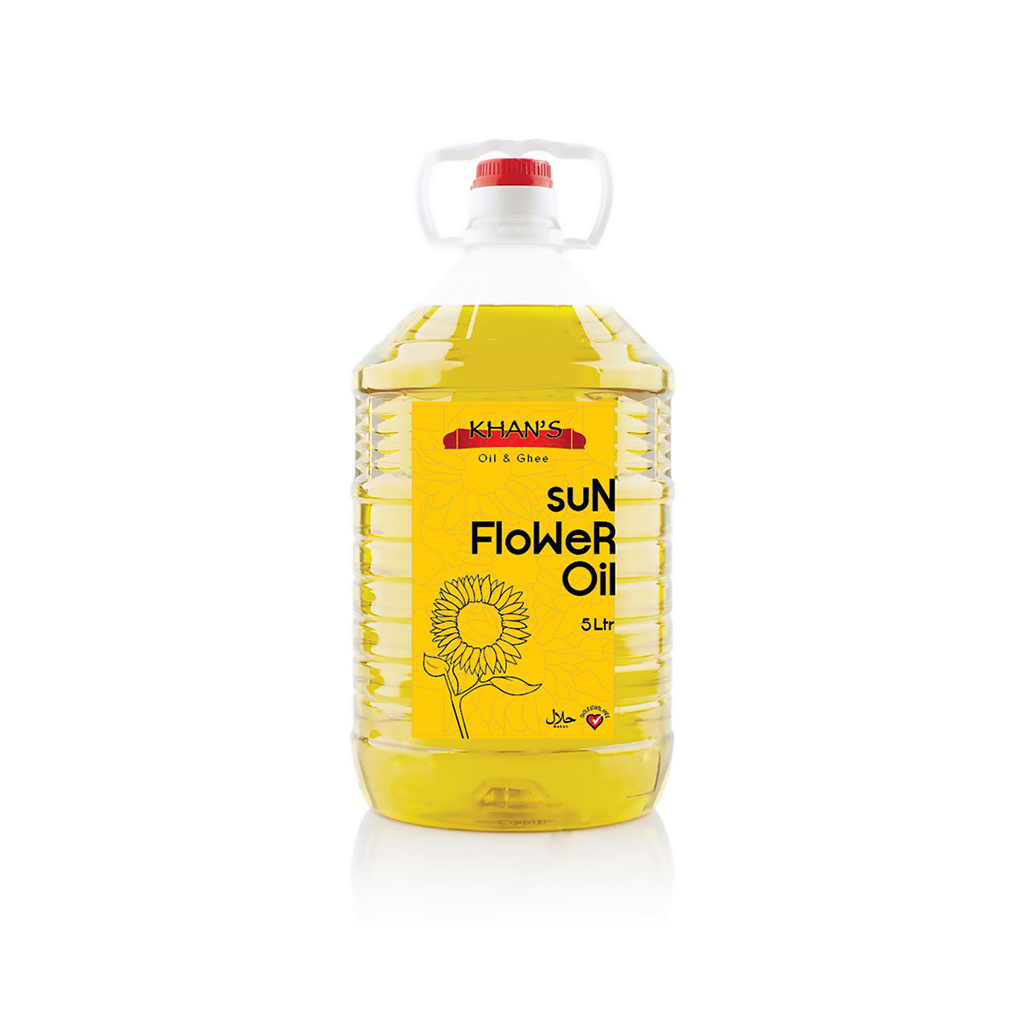 Khan sunflower oil 5 lts