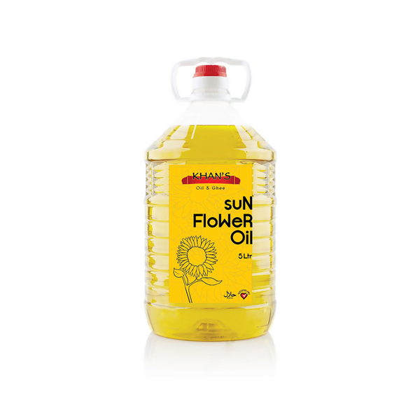 Khan sunflower oil 5 lts