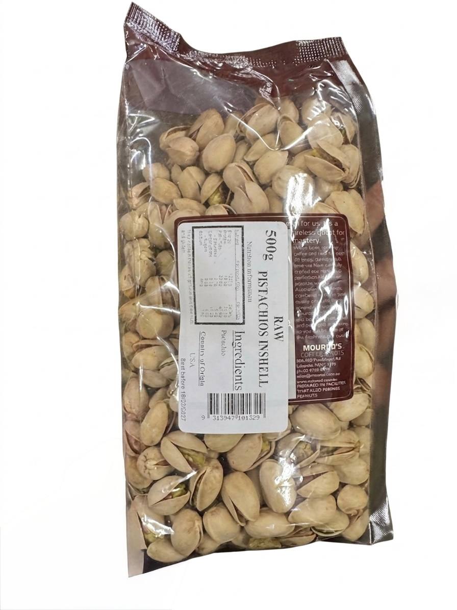 Raw pistachios Inshell 500gm