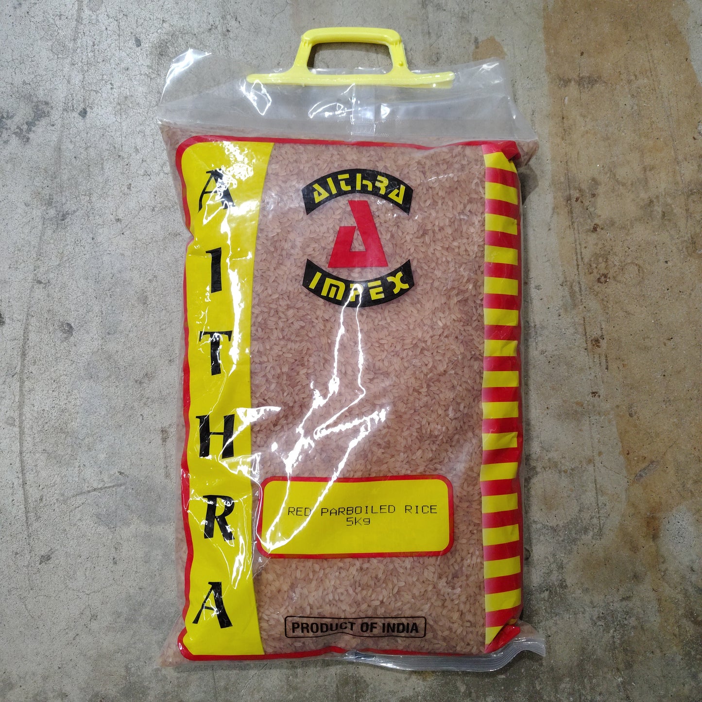 Aithra Par Boiled red Rice 5Kg