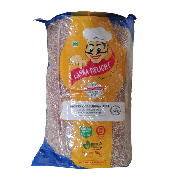 Lanka Delight Mottakkaruppan Rice 5Kg