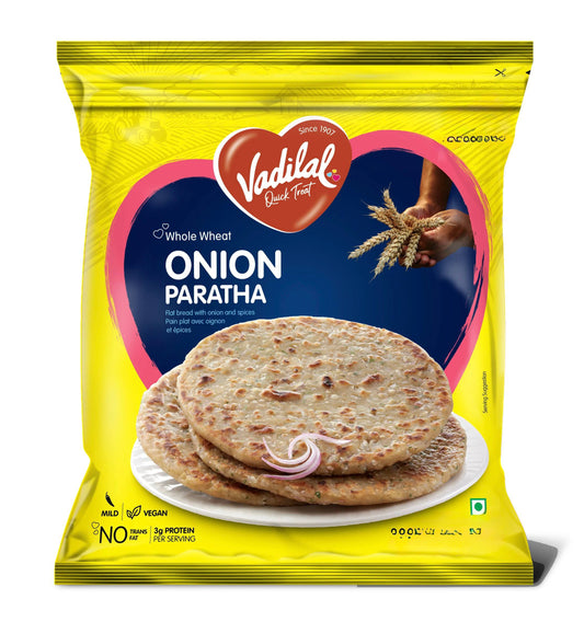 Vadilal Onion Paratha 4 pcs